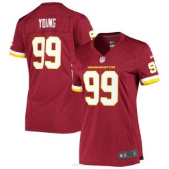 NFL Frauen Washington Football Team Chase Young Nike Burgundy Player Game Jersey 4R0Z3185 Kleidung