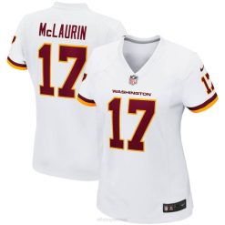 NFL Frauen Washington Football-Team Terry Mclaurin Nike weißes Game-Spieler-Trikot 4R0Z3073 Kleidung