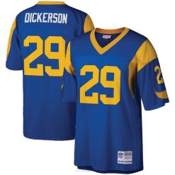 NFL Jugend Los Angeles Rams Eric Dickerson Mitchell & Ness Royal 1984 Legacy-Trikot für pensionierte Spieler 4R0Z1833 Kleidung