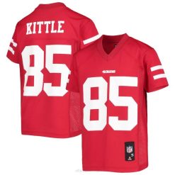NFL Jugend San Francisco 49ers George Kittle Scarlet Replika-Spielertrikot 4R0Z841 Kleidung