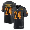 NFL Jugend Washington Commanders Antonio Gibson Nike Black Alternative Game Jersey 4R0Z4539 Kleidung