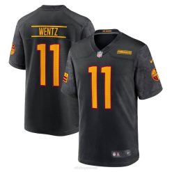 NFL Jugend Washington Commanders Carson Wentz Nike Black Alternative Game Jersey 4R0Z3545 Kleidung