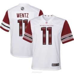 NFL Jugend Washington Commanders Carson Wentz Nike weißes Spieltrikot 4R0Z4719 Kleidung