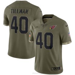 NFL Männer Arizona Cardinals Pat Tillman Nike Olive 2022 Salute to Service Retired Player Limited Jersey 4R0Z1889 Kleidung