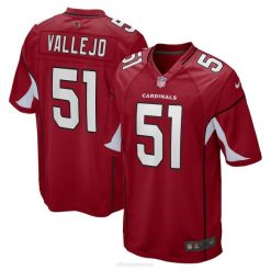 NFL Männer Arizona Cardinals Tanner Vallejo Nike Cardinal Game Trikot 4R0Z3535 Kleidung