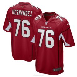 NFL Männer Arizona Cardinals Will Hernandez Nike Cardinal Game Spielertrikot 4R0Z2673 Kleidung