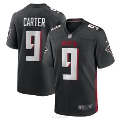 NFL Männer Atlanta Falcons Lorenzo Carter Nike schwarzes Game-Spieler-Trikot 4R0Z3241 Kleidung