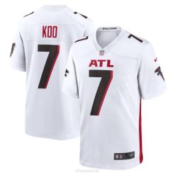 NFL Männer Atlanta Falcons Younghoe Koo Nike weißes Game-Spieler-Trikot 4R0Z665 Kleidung