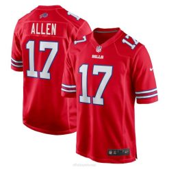 NFL Männer Buffalo Bills Josh Allen Nike Red Alternative Game Trikot 4R0Z539 Kleidung