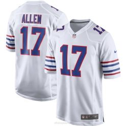 NFL Männer Buffalo Bills Josh Allen Nike White Alternative Game Spielertrikot 4R0Z459 Kleidung