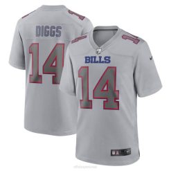 NFL Männer Buffalo Bills Stefon Diggs Nike Grey Atmosphere Fashion Game Jersey 4R0Z6101 Kleidung