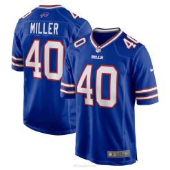 NFL Männer Buffalo Bills von Miller Nike Royal Game Jersey 4R0Z521 Kleidung