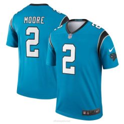 NFL Männer Carolina Panthers DJ Moore Nike Blue Legend Trikot 4R0Z2335 Kleidung