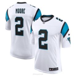 NFL Männer Carolina Panthers DJ Moore Nike White Vapor Limited Trikot 4R0Z895 Kleidung