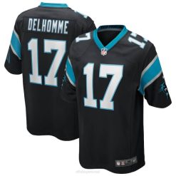 NFL Männer Carolina Panthers Jake Delhomme Nike Black Game Retired Player Jersey 4R0Z2435 Kleidung