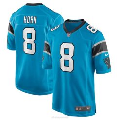 NFL Männer Carolina Panthers Jaycee Horn Nike Blue Game Spielertrikot 4R0Z633 Kleidung
