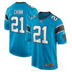 NFL Männer Carolina Panthers Jeremy Chinn Nike Blue Game Trikot 4R0Z875 Kleidung