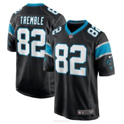 NFL Männer Carolina Panthers Tommy Tremble Nike schwarzes Spieltrikot 4R0Z3159 Kleidung