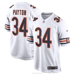 NFL Männer Chicago Bears Walter Payton Nike weißes Auswärtsspieltrikot für pensionierte Spieler 4R0Z1933 Kleidung