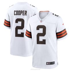 NFL Männer Cleveland Browns Amari Cooper Nike weißes Spieltrikot 4R0Z2209 Kleidung