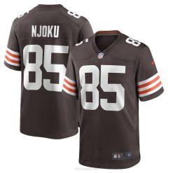 NFL Männer Cleveland Browns David Njoku Nike Brown Player Game Jersey 4R0Z1517 Kleidung