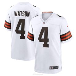 NFL Männer Cleveland Browns Deshaun Watson Nike weißes Spieltrikot 4R0Z1199 Kleidung
