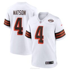 NFL Männer Cleveland Browns Deshaun Watson Nike White Alternative Game Jersey 4R0Z989 Kleidung