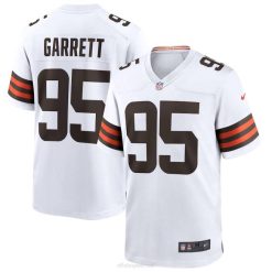 NFL Männer Cleveland Browns Myles Garrett Nike weißes Spielerspieltrikot 4R0Z1321 Kleidung