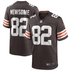 NFL Männer Cleveland Browns Ozzie Newsome Nike Brown Game Spielertrikot im Ruhestand 4R0Z2835 Kleidung