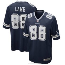 NFL Männer Dallas Cowboys Ceedee Lamb Nike Navy Game Jersey 4R0Z83 Kleidung