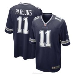 NFL Männer Dallas Cowboys Micah Parsons Nike Navy 2021 Draft First Round Pick Game Trikot 4R0Z111 Kleidung