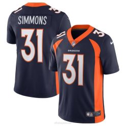NFL Männer Denver Broncos Justin Simmons Nike Navy Alternative Vapor Limited Trikot 4R0Z2457 Kleidung