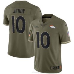 NFL Männer Denver Broncos Nike Olive 2022 Salute to Service Limited Trikot 4R0Z3043 Kleidung