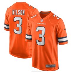 NFL Männer Denver Broncos Russell Wilson Nike Orange Alternative Game Trikot 4R0Z615 Kleidung