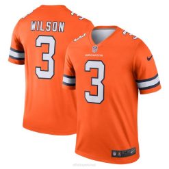 NFL Männer Denver Broncos Russell Wilson Nike Orange Alternative Legend Trikot 4R0Z891 Kleidung