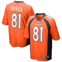 NFL Männer Denver Broncos Tim Patrick Nike Orange Spieltrikot 4R0Z2243 Kleidung