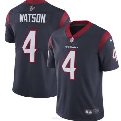 NFL Männer Deshaun Watson Houston Texans Nike Vapor Limited Trikot – Marineblau 4R0Z2593 Kleidung