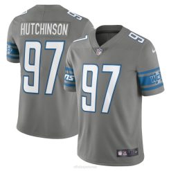 NFL Männer Detroit Lions Aidan Hutchinson Nike Steel Alternative Team Vapor Limited Trikot 4R0Z293 Kleidung