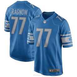 NFL Männer Detroit Lions Frank Ragnow Nike blaues Spieltrikot 4R0Z2429 Kleidung