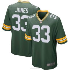 NFL Männer Green Bay Packers Aaron Jones Nike Green Player Spieltrikot 4R0Z3037 Kleidung