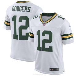NFL Männer Green Bay Packers Aaron Rodgers Nike White Classic Elite Spielertrikot 4R0Z1919 Kleidung