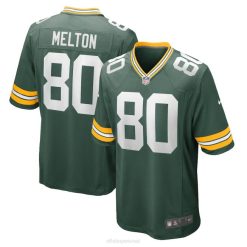 NFL Männer Green Bay Packers Bo Melton Nike grünes Heimspiel-Spielertrikot 4R0Z2215 Kleidung