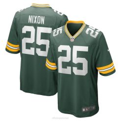 NFL Männer Green Bay Packers Keisean Nixon Nike Green Game Spielertrikot 4R0Z1239 Kleidung