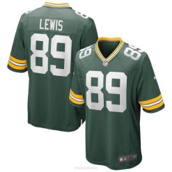 NFL Männer Green Bay Packers Marcedes Lewis Nike Green Game Trikot 4R0Z2735 Kleidung