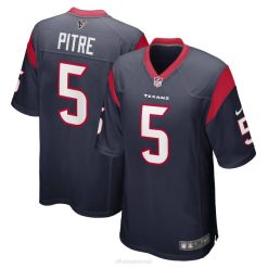 NFL Männer Houston Texans Jalen Pitre Nike Navy Game Spielertrikot 4R0Z1521 Kleidung
