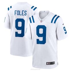 NFL Männer Indianapolis Colts Nick Foles Nike weißes Spielerspieltrikot 4R0Z3885 Kleidung