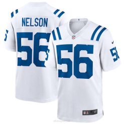 NFL Männer Indianapolis Colts Quenton Nelson Nike weißes Game-Spieler-Trikot 4R0Z2597 Kleidung