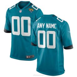 NFL Männer Jacksonville Jaguars Nike Teal Alternative Custom Game Jersey 4R0Z185 Kleidung