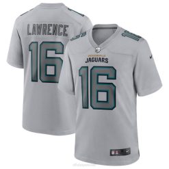 NFL Männer Jacksonville Jaguars Trevor Lawrence Nike Grau Atmosphäre Mode Spiel Trikot 4R0Z313 Kleidung