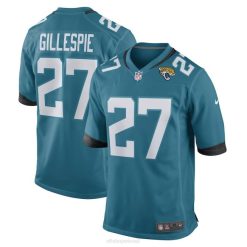 NFL Männer Jacksonville Jaguars Tyree Gillespie Nike Teal Game Spielertrikot 4R0Z6875 Kleidung